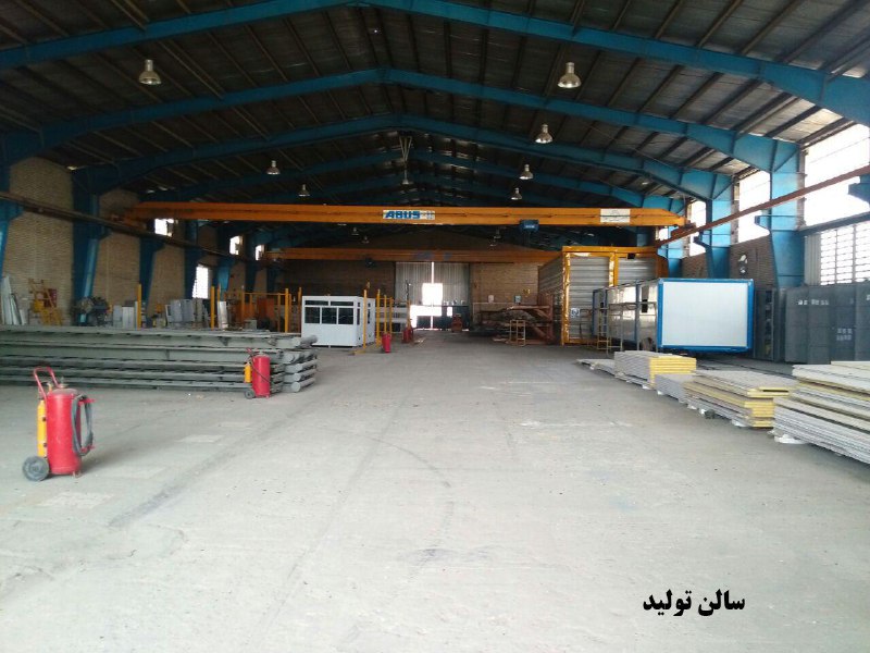 فروش کارخانه در تهران اتوبان تهران ساوه 9000 متر زمین